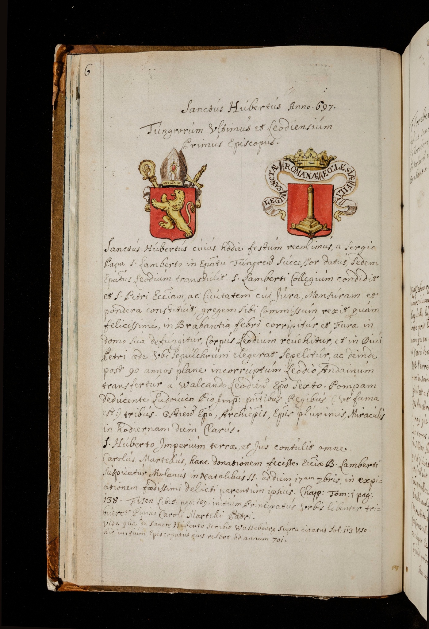Chronologica perillustris ecclesiae Leodiensis. Volume 1