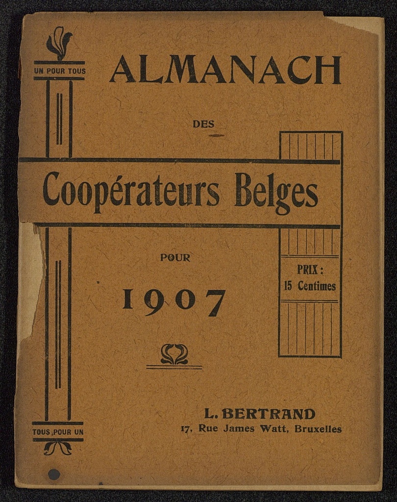 Almanach des Coopérateurs belges pour 1907