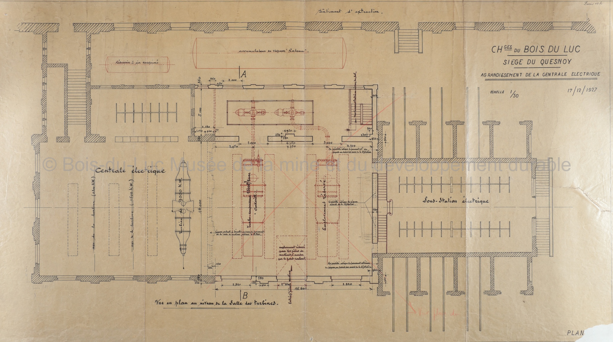 Agrandissement de la centrale électrique