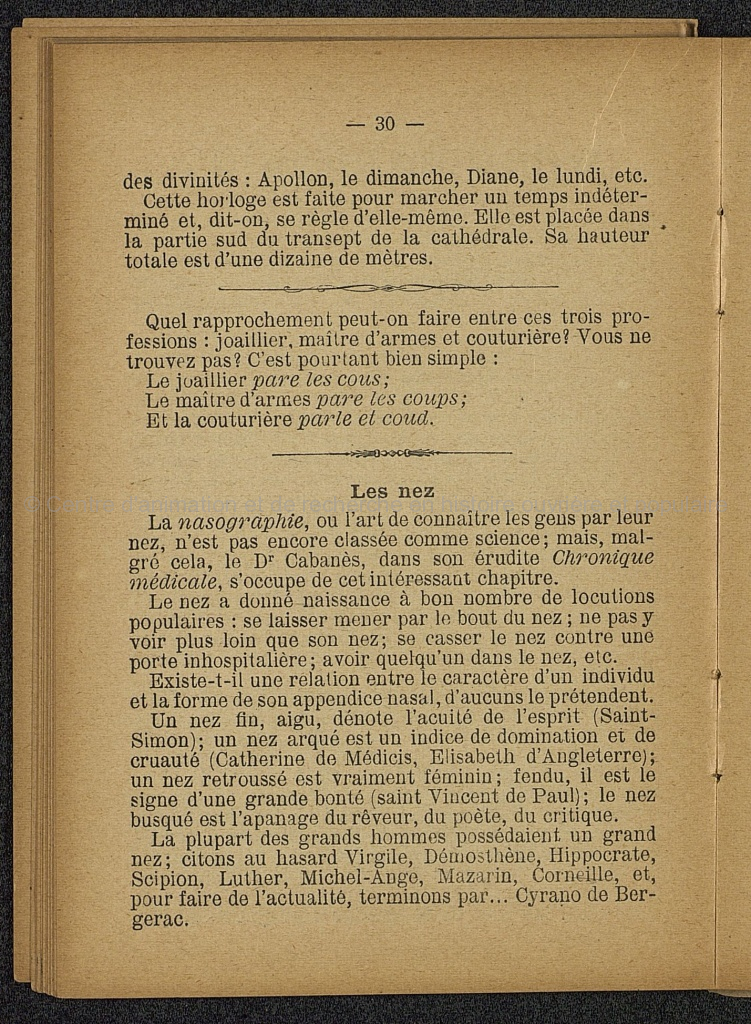 Almanach du Peuple pour 1900