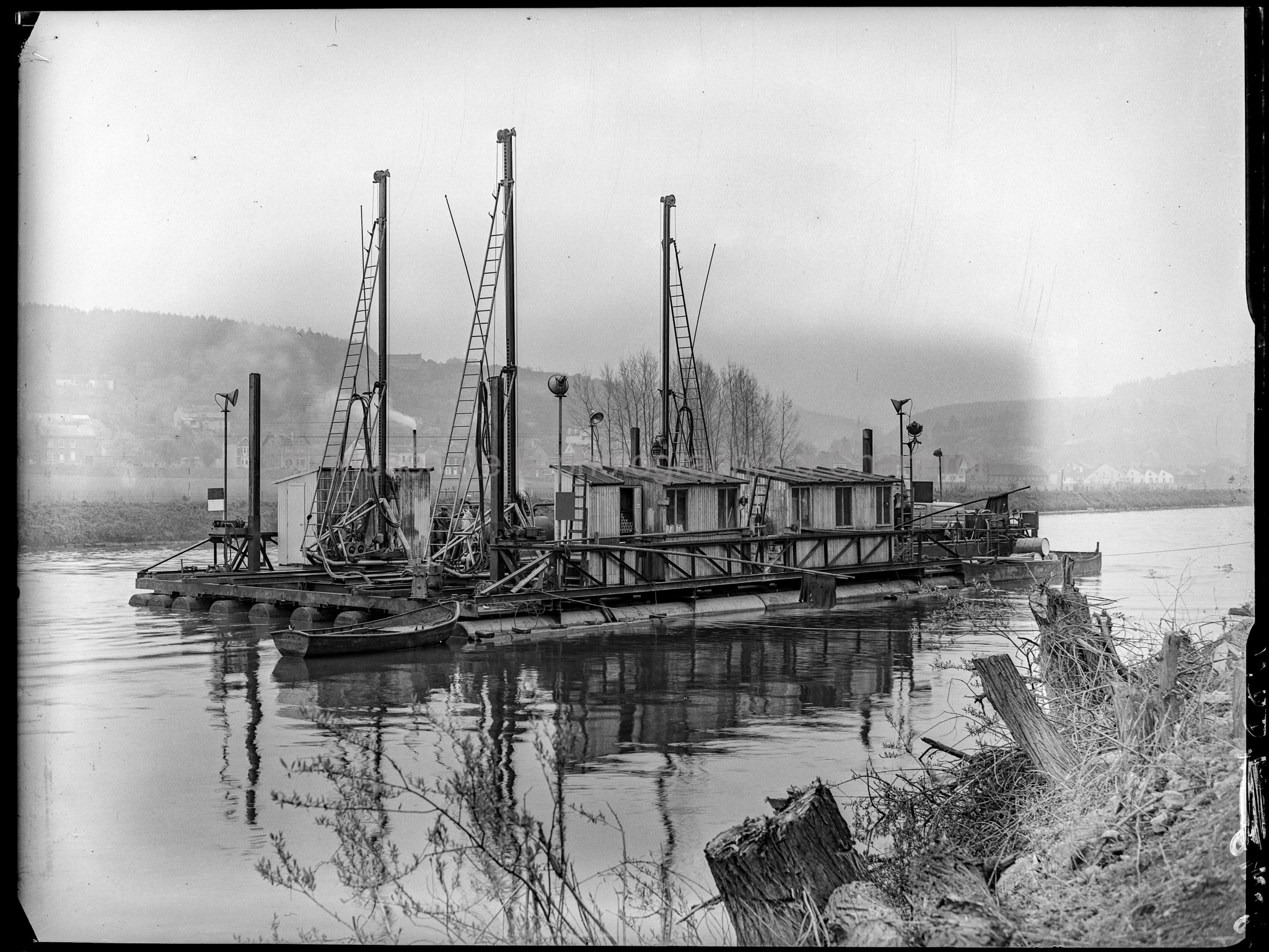 Barge sur la Sambre"12987"