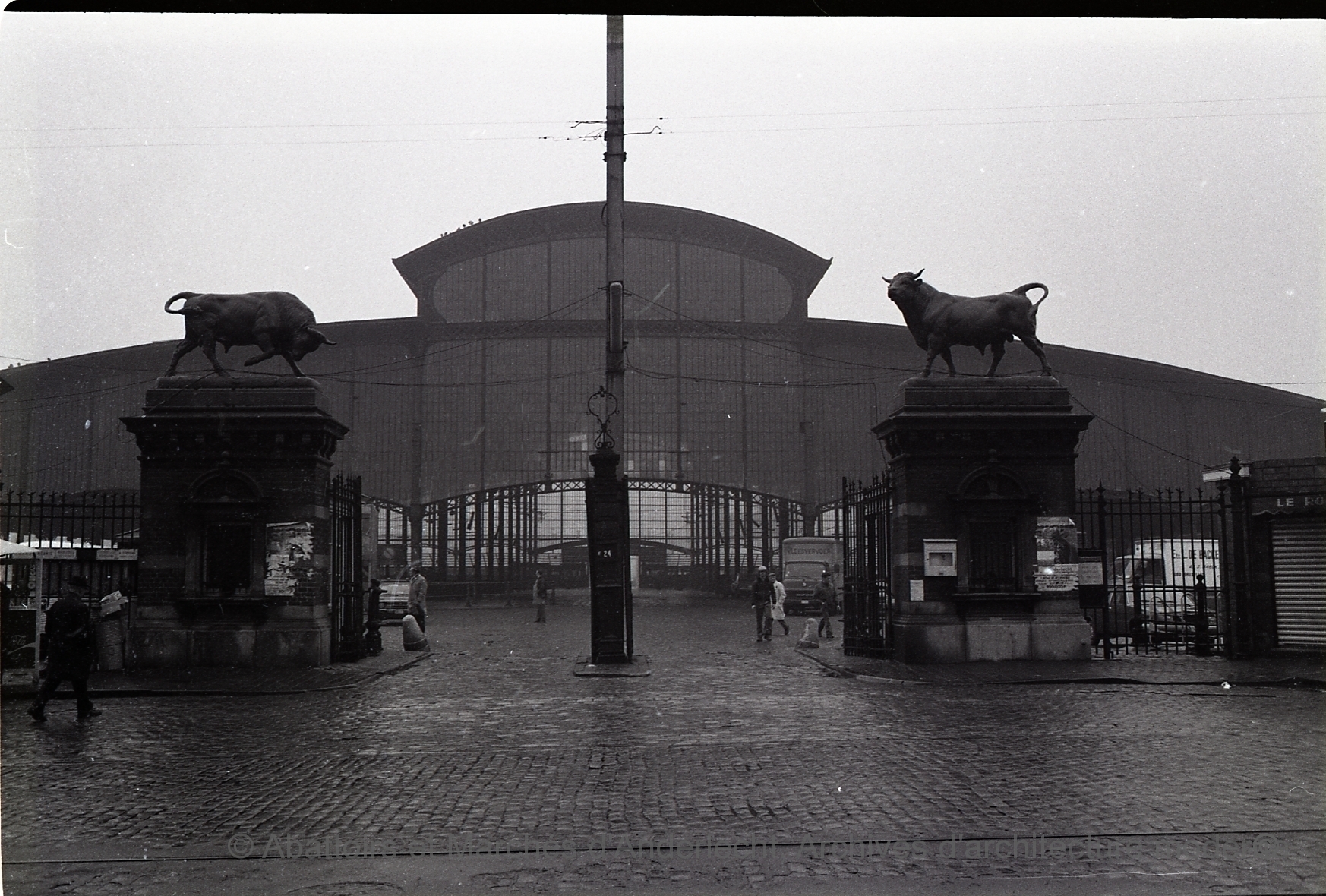 Abattoirs et Marchés d'Anderlecht, Archives d'architecture moderne